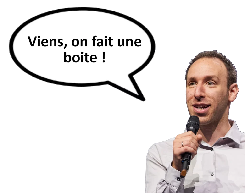 Remy viens on fait une boite