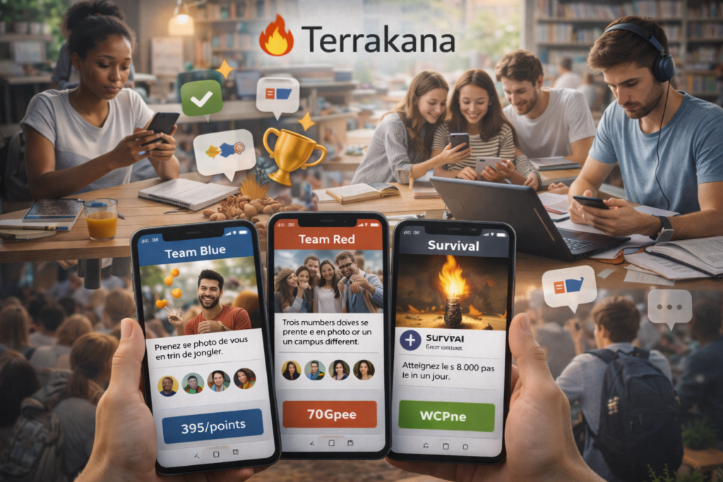 federer les etudiants d'une promotion via des défis en ligne