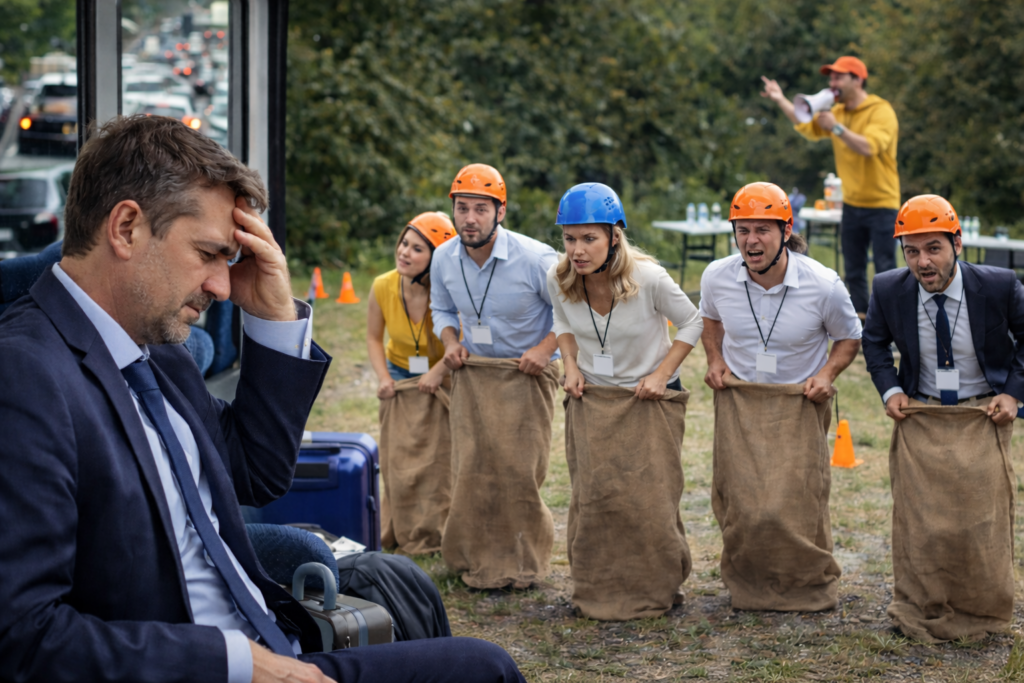 le team building classique peut generer du stress et du mal etre