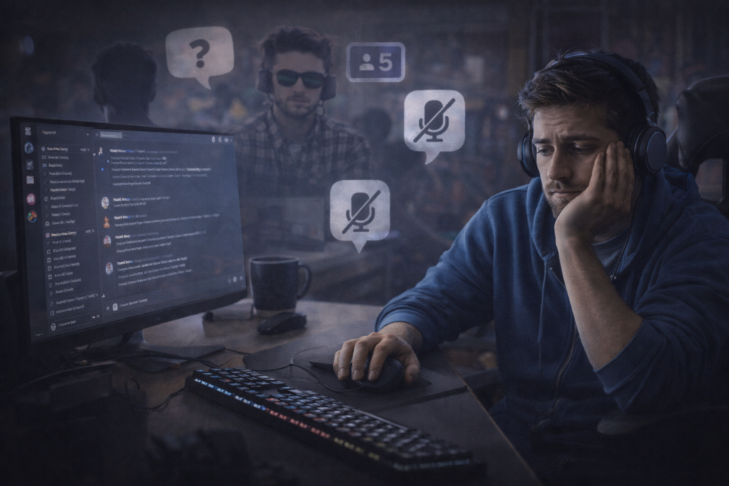 serveur discord sans animation deviennent muet et desert