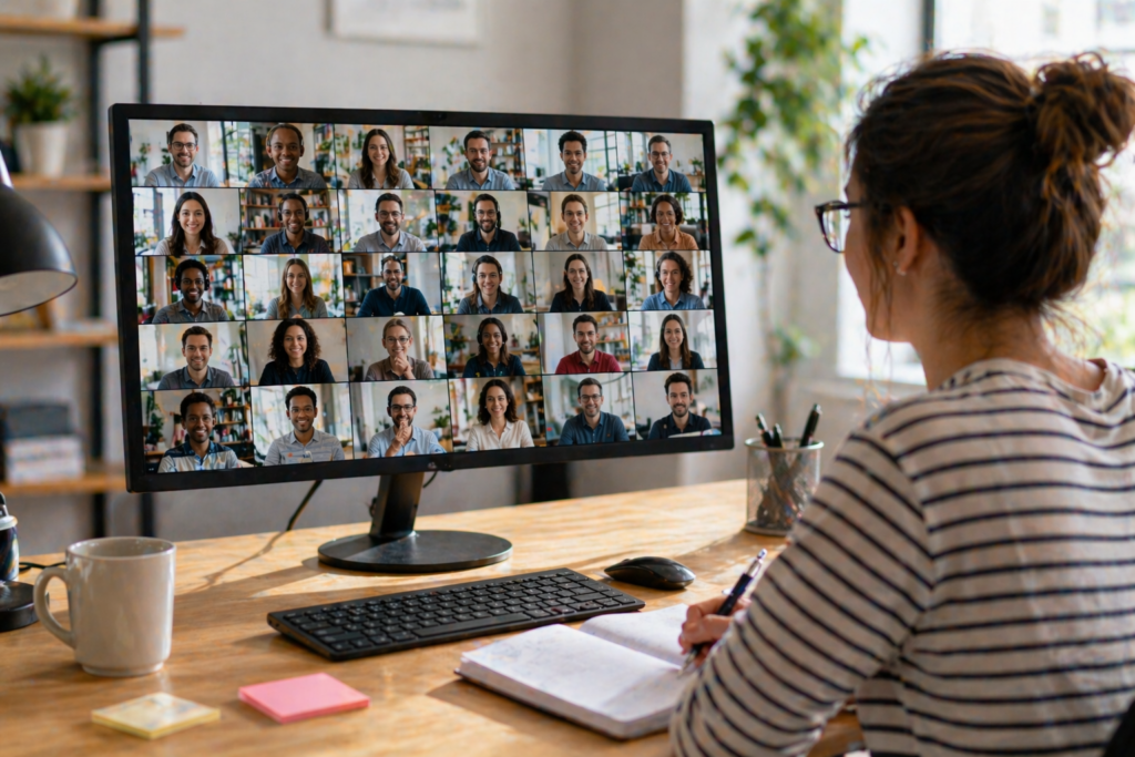 Team building pour 40 personnes en collaboration à distance